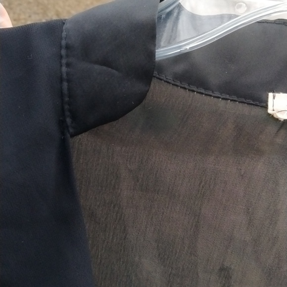 Jen N Rose silky polyester ruffled dress size medium - Picture 12 of 13